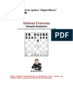 EDAMI - Defensa Francesa Variante Rustemov