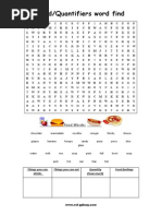 Food Wordsearch