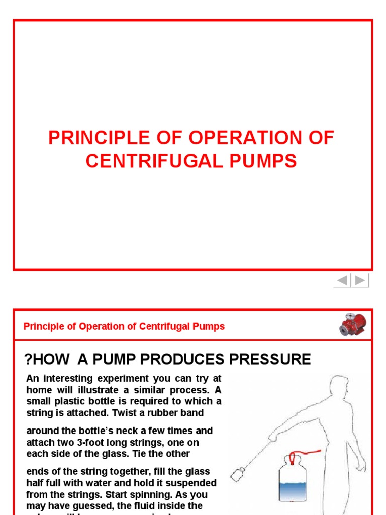 Centrifugal Pump Mechanics Explained | PDF | Pump | Energy Technology