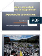 Ciudades y Seguridad