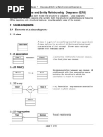 Tutorial Week 7 - Class and Entity-Relationship Diagrams