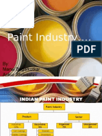 Paint Industry .: By: Mansi Bagalkotkar. Ankur Shrivastav