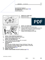 Replacement: - Oil Pump Assy