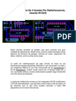Control Remoto de 4 Canales Por Radiofrecuencia PDF