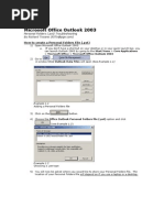 HP - Outlook 2003 PST Troubleshooting (Original)