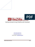 ExaVault - Using FileZilla With ExaVault