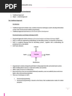 Traditional Approach VS OO Approach