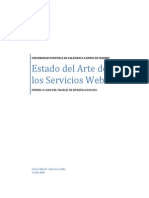 Web Services. Estado Del Arte