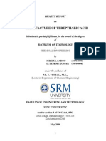 Manufacture of Terepthalic Acid