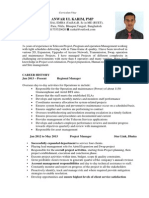 CV of Anwar Ul Karim PMP