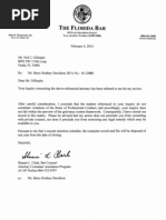 The Florida Bar Lost, Found, and Dismissed Complaint