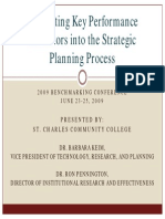 Integrating KPI Inti Strategic Planning Process