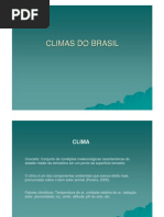 [Slides] Climas Do Brasil