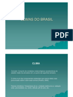 [Slides] Climas Do Brasil
