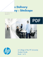 Services Delivery Academy - SiteScope - SG1