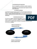 La Intermediacion Financiera