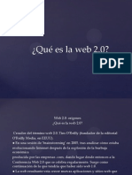 Qué es la web 2