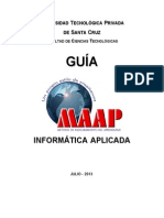Guia MAAP Informatica Aplicada MIN-420