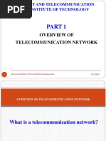 Part 1.1 Overview Telecom Network