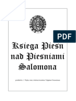 Księga Pieśń Nad Pieśniami Salomona