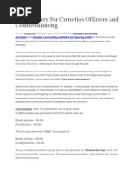Download Journal Entry for Correction of Errors and Counterbalancing by sharbulars SN203628920 doc pdf