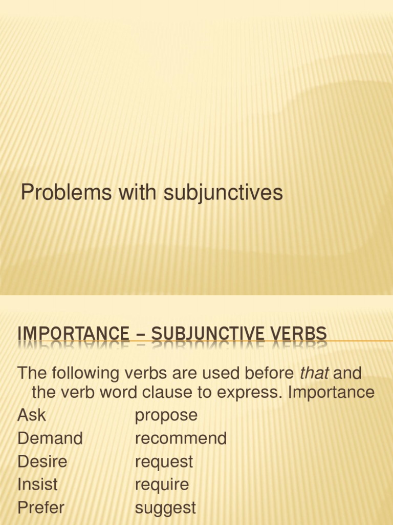 subjunctive-verb-syntax