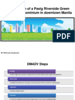 Construction of a Pasig Riverside Green Building condominium