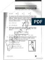 NSTSE Class 6 Solved Paper 2009
