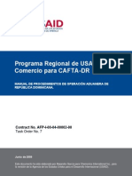 CAFTA-DR - Manual Procedimientos Aduaneros Republica Dominican - 1
