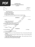Class 4 Maths Sample Paper Set 2 | PDF | Decimal | Arithmetic