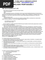 ATIVIDADE SOE PORTUGUES 3° ANO