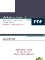 Marketing Research: Aaker, Kumar, Leone and Day Eleventh Edition