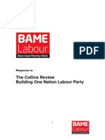 BAME LabourResponse - Collins Review Labour Party
