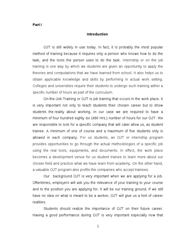 What i learned from my internship experience essay image