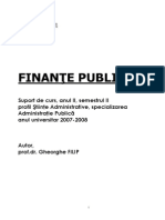 Finante Publice