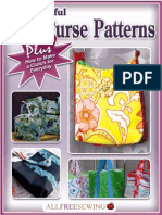 12 Beautiful Tote Purse Patterns