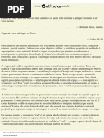 Espiritismo - Técnicas de Meditação