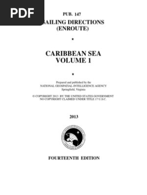 Caribbean Sea Enroute Sailing Directions Oceans Tropical Cyclones