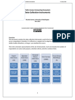 Data Collection Instruments For Info Ecology Study :D