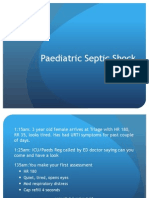 Paediatric Septic Shock: Corrine Balit