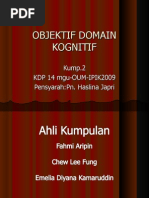 Download Objektif Domain Kognitif by linajapri SN20366599 doc pdf