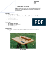 Plane Table Surveying