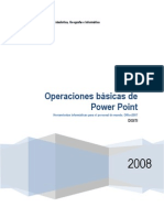 Power Point Operaciones Basicas