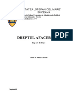 Dreptul afacerilor in audit