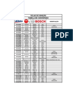 Conversoes ACDelco - NGK - Bosch