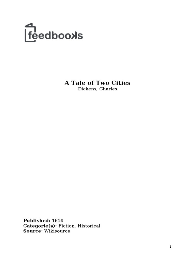 A Tale of Two Cities Overview | PDF | Charles Dickens