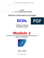 ECDL Base - Modulo 1