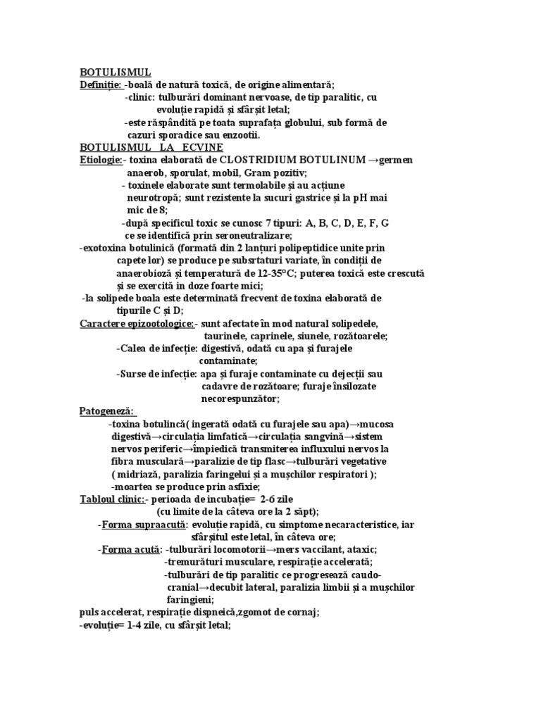 Botulism Ul | PDF
