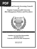 Download Governing Council Risk Management Guidelines - 2012-2013 by vcugreeks SN203702129 doc pdf
