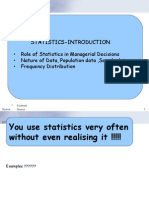 Statistics - Introduction Arranging Data